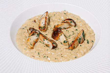 Ризотто с белыми грибами