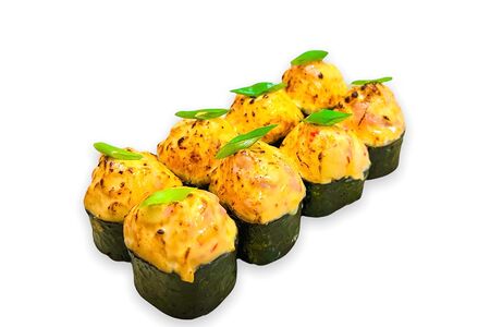 Запеченный с лососем