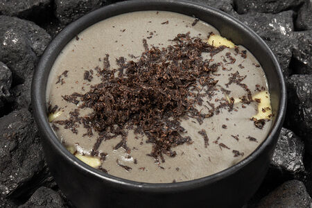 Картофельное пюре с трюфельным соусом