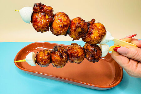 Попкорн из перепелиных яиц