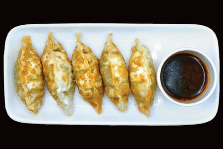 Жареные пельмени 