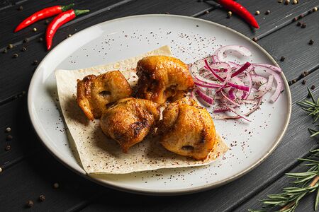 Шашлык из куриного бедра