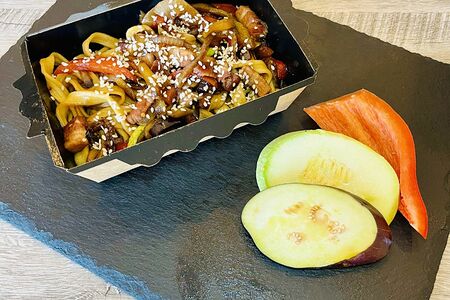 Вок с овощами