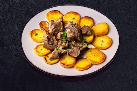 Жаркое из баранины с картофелем
