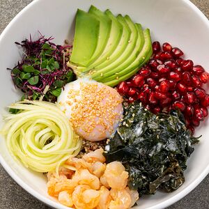 Боул с креветкой