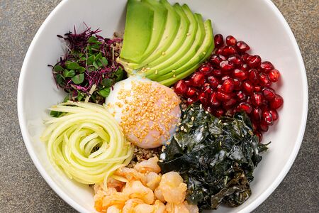 Боул с креветкой