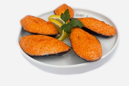 Запеченные мидии 