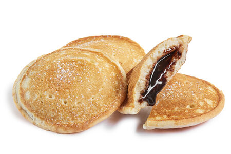 Панкейки с ореховой пастой