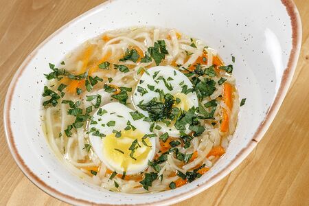 Куриная лапша по-домашнему