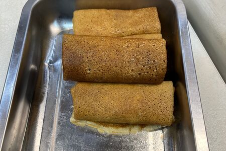 Блины с мясом