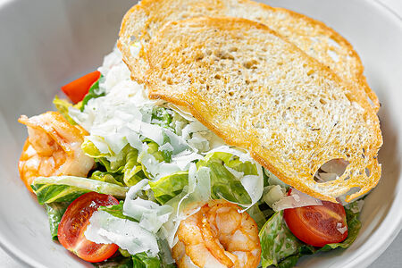 Цезарь с креветками