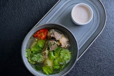 Шорпа с ягнёнком