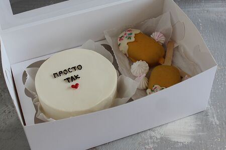 Бенто торт и эскимо картошка Просто так