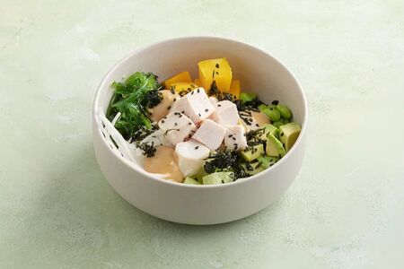 Поке с куриным филе