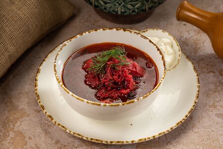 Борщ с говядиной