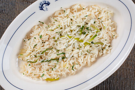 Рис с травами