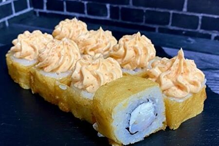 Лава темпура с креветкой