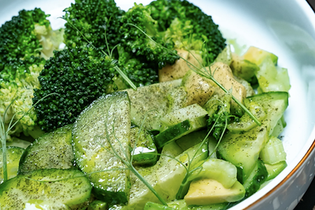 Хилти зеленый салат (Завтрак)