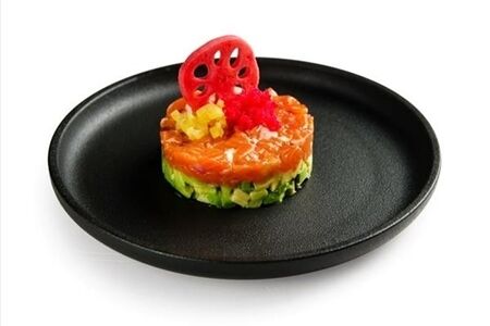 Тартар с лососем