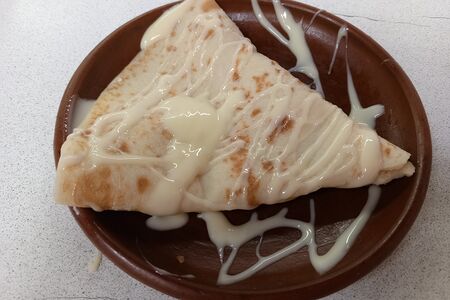 Блины со сгущёнкой