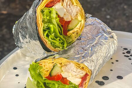 Ролл с индейкой