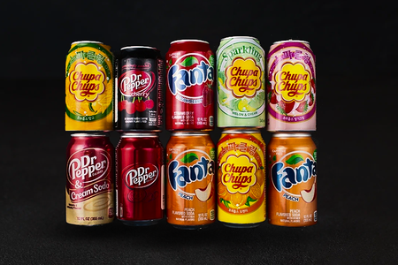 Американская газировка 0, 33 ml