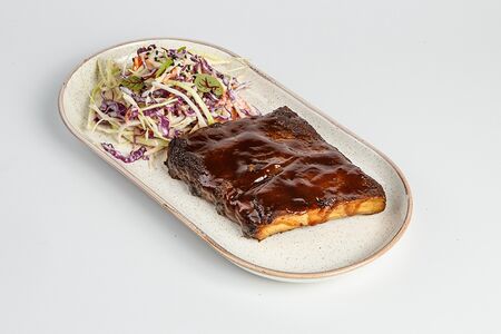 Свиные ребра, соус BBQ