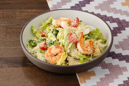 Цезарь с креветками