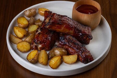 Свиные ребра BBQ