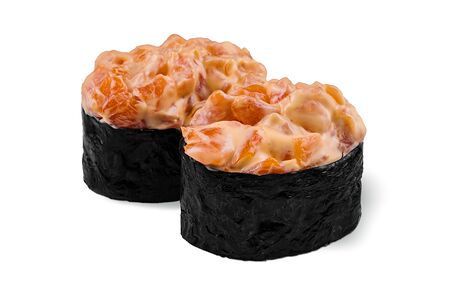 Гункан Лосось спайси 