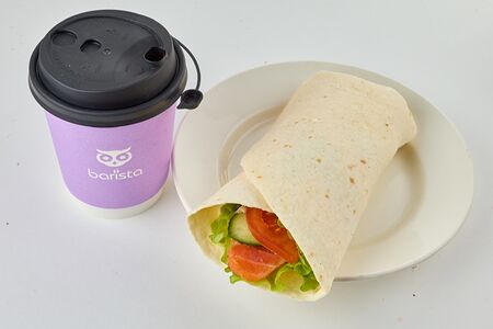 Бариста-ролл с семгой