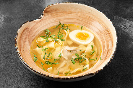 Куриный суп-лапша