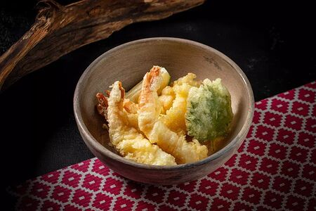 Креветки темпура