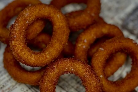 10 луковых колец