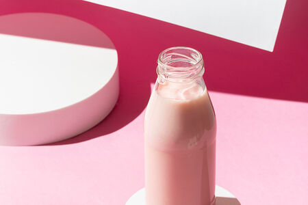 Клубничный коктейль