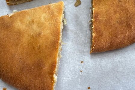 Пирог Осетинский (мясо-капуста)