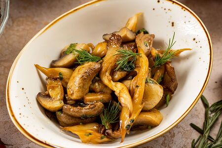 Жареные грибы