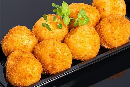 Рисовые шарики с сыром