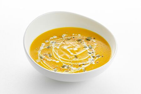 Пряный тыквенный суп