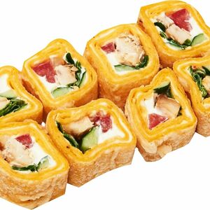 Тортилья цезарь темпура