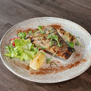 Судак на мангале