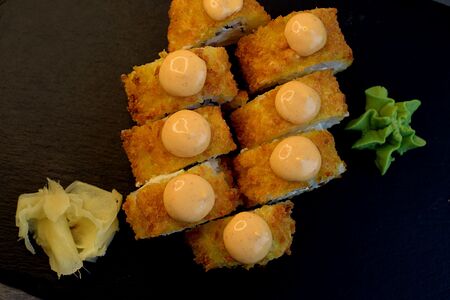 Темпура с курицей гриль 