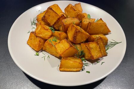 Жареная картошка по домашнему