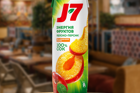 Сок J7 Персик 970мл