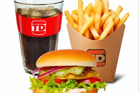 Чикен-комбо с бургером Цыпа