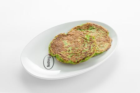 Зелёные оладьи