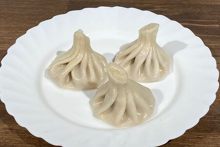 Хинкали вареные Баранина с зеленью