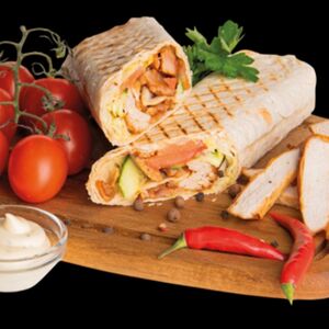 Шаурма на углях баранья