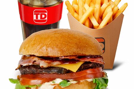 Биг-комбо Биф с бургером Грилькофф