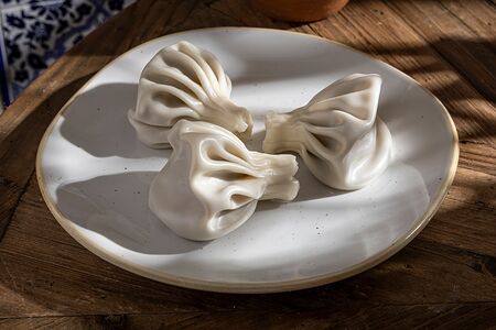 Хинкали с бараниной